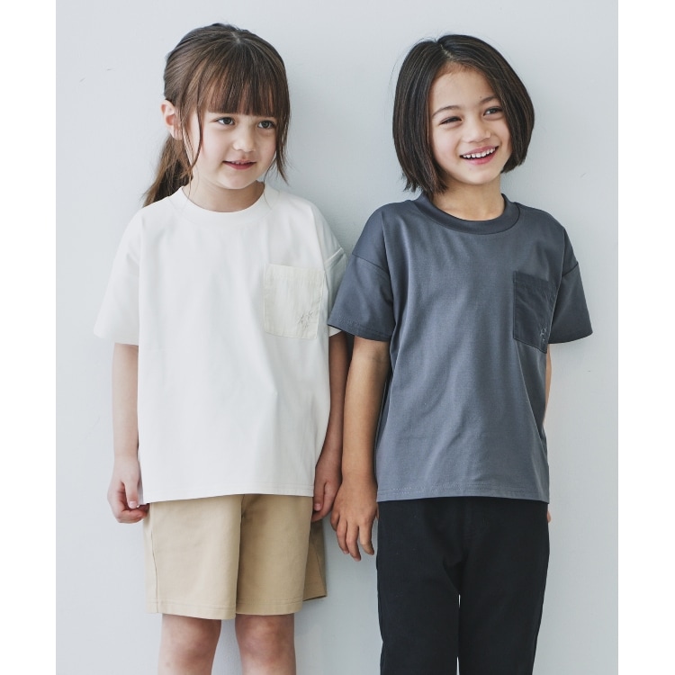 ザ ショップ ティーケー（キッズ）(THE SHOP TK(Kids))の【110-160】マルチファンクション半袖Tシャツ/吸水速乾・UV・イージーケア Ｔシャツ