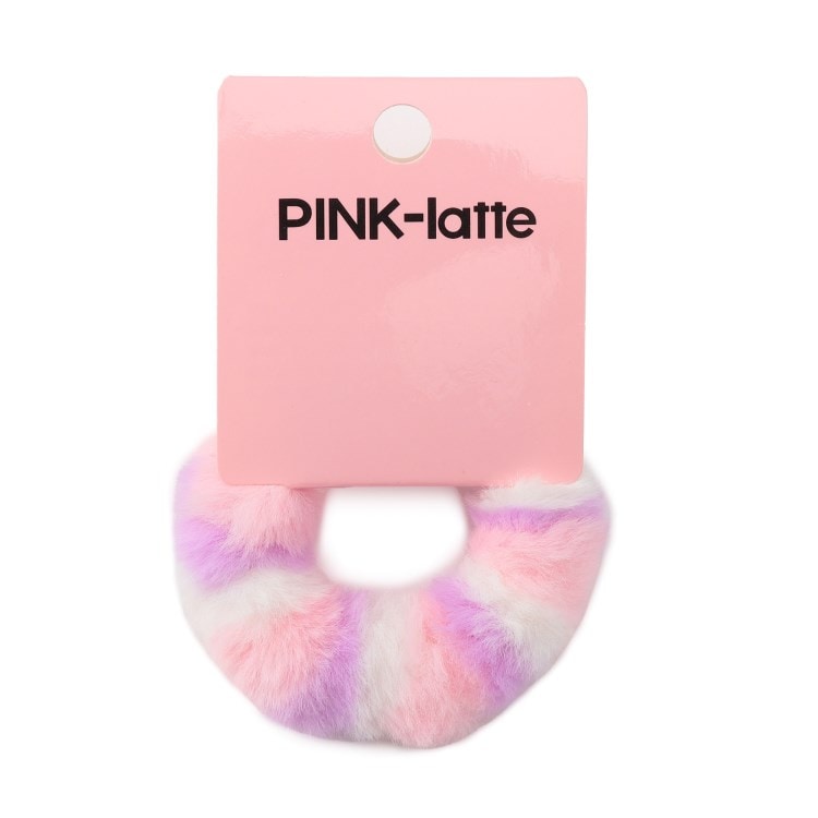 ピンク ラテ(PINK-latte)のMIXファーヘアポニー