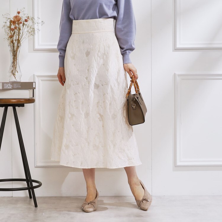 クチュールブローチ(Couture Brooch)のフラワーJQサス付きスカート ジャンスカ・サス付スカート