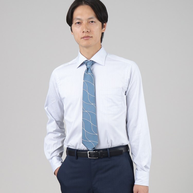 タケオキクチ(TAKEO KIKUCHI)のシャドー オルタネート シャツ ドレスシャツ