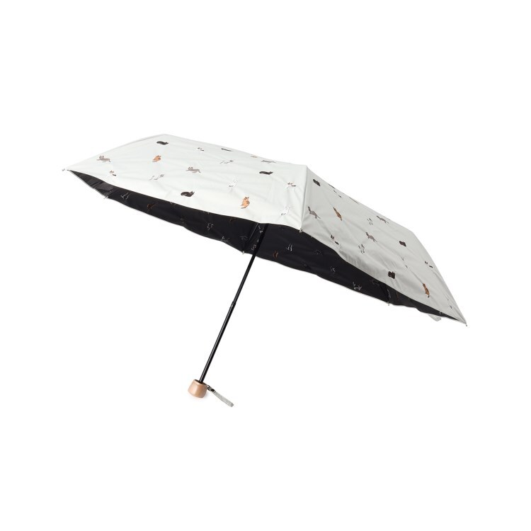 イッツデモ(ITS' DEMO)の【晴雨兼用／日傘／UV対策／折りたたみ傘】ミニ傘キャッツ 折りたたみ傘