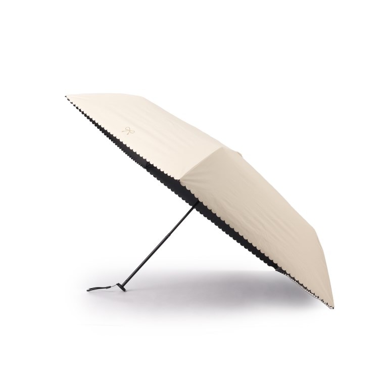 イッツデモ(ITS' DEMO)の【晴雨兼用／日傘／UV対策／折りたたみ傘】　スーパーライトリボン 折りたたみ傘