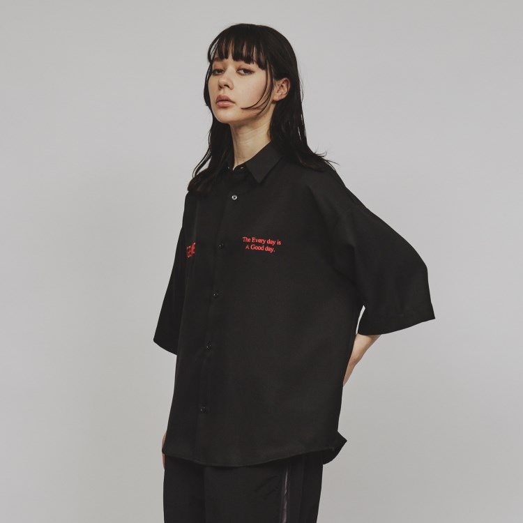 ティーケー タケオ キクチ(レディース)(tk.TAKEO KIKUCHI(Ladies))のレタードデザインシャツ